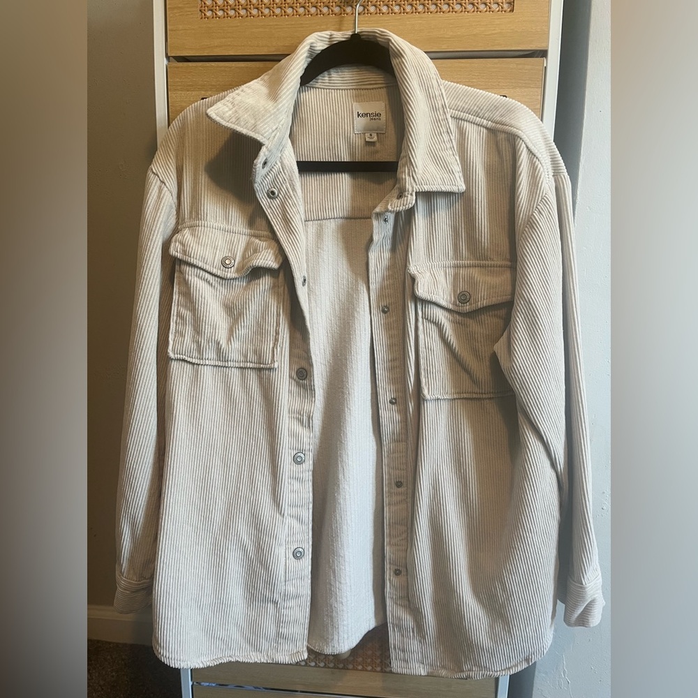 Oversized Corduroy Shacket